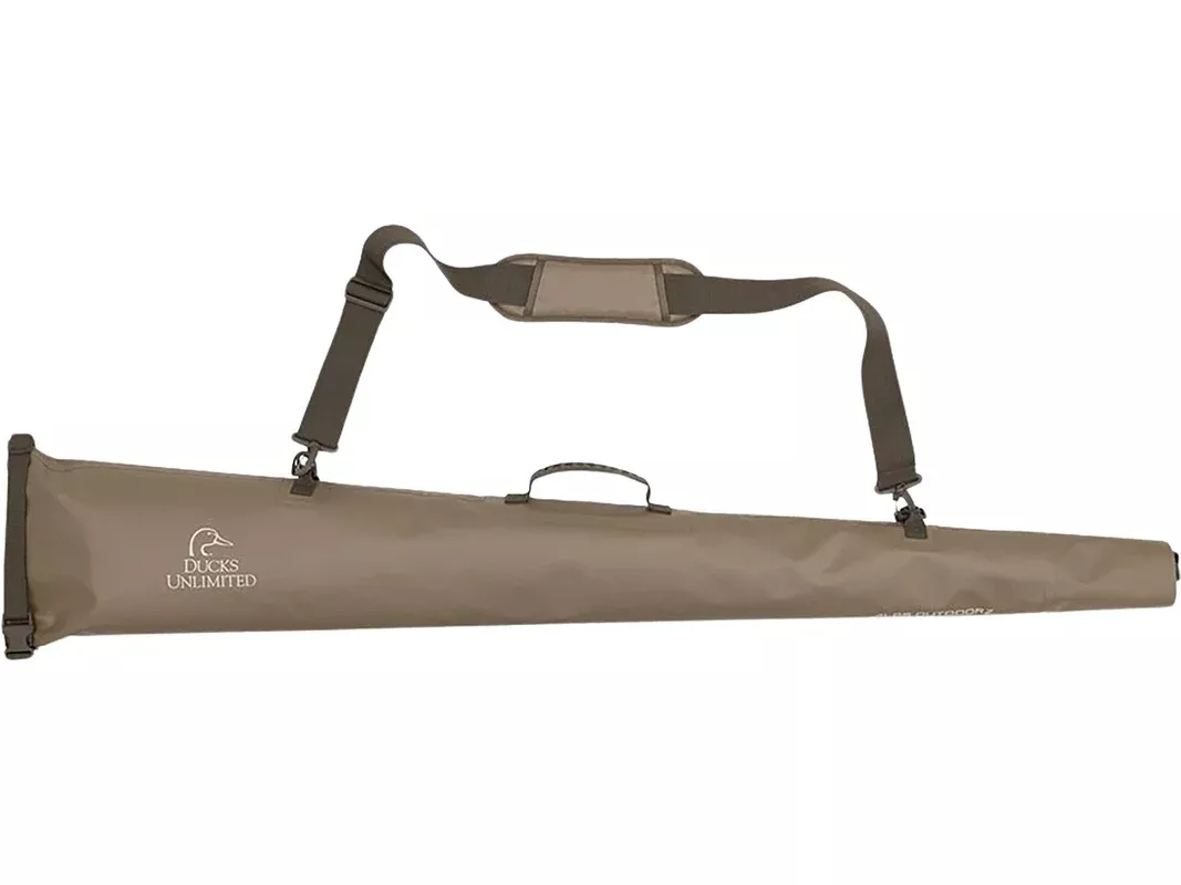 Ducks Unlimited Waterproof Shotgun Case 58″ Nylon Tan
