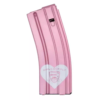 DuraMag Aluminum Engraved Magazine | 30RD | 223/556NATO | PINK | Limited Edition