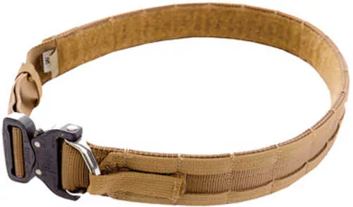 Eagle Industries OPERATOR GUN BELT | COBRA BUCKLE W/ D-RING ATTACHMENT | TWO ROWS OF MOLLE | MED 34″-39″ | RANGER GREEN | R-OGB-CBD-MS-M-SRG