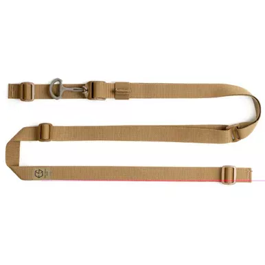 Edgar Sherman Design Esd Sling 2-point Combat Sling 1" Webbing Polymer Hardware Matte Finish M81 Woodland Esd-sl-m81