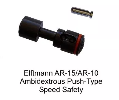 Elftmann AR15/AR10 Ambi Speed Safety – Black