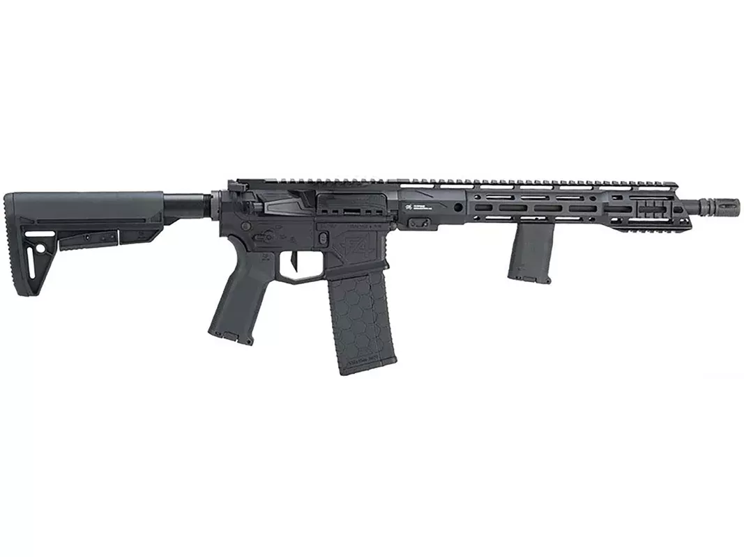 EMG F4 Defense F4-15 Airsoft Rifle 6mm BB Battery Powered Full-Auto/Semi-Auto Black