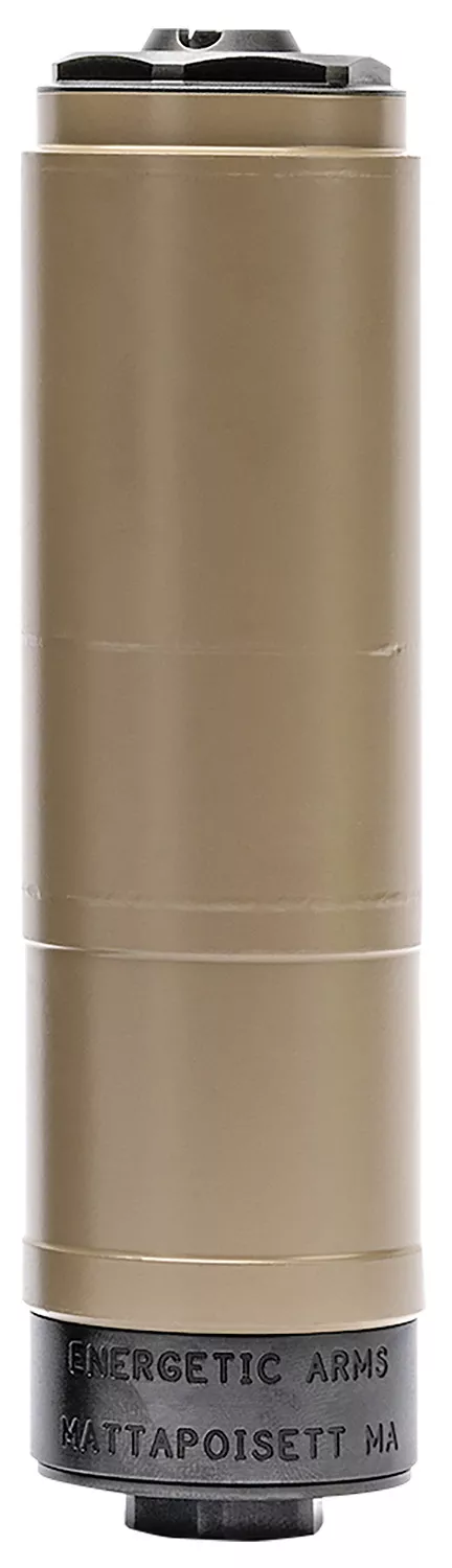 Energetic Armament EA16 Ferox Suppressors 5.56mm 1/2x28 FDE Cerakote