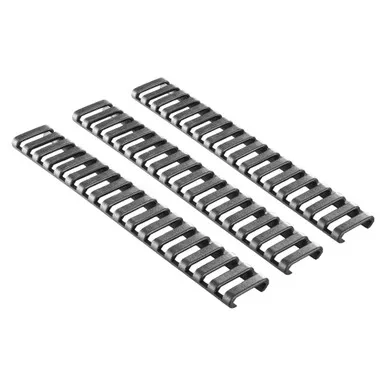 Ergo Grip Ext Rail Length Protector - Accessory, 18 Slot, Black