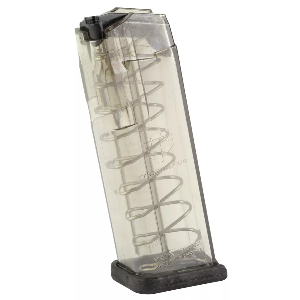 ETS Magazine for Glock 19/26 9mm 10-Round Clear