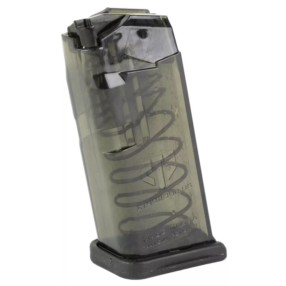 ETS Magazine for Glock 26 9mm 10-Round Carbon Smoke