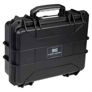 Evolution Outdoor Liberator - Pistol Case, 14.9"X11.8"X5.4", Black