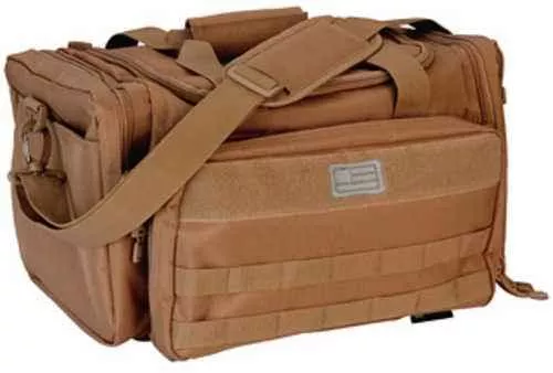 Evolution Outdoor Range Bag PolTRUEter MOLLE Webbing Hook and Loop Panel Large Main Compartment with Multiple Exterior Zi