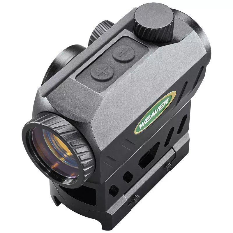 EXCLUSIVE Weaver Classic Series 1×22 Tube Red Dot LED 3 MOA Black