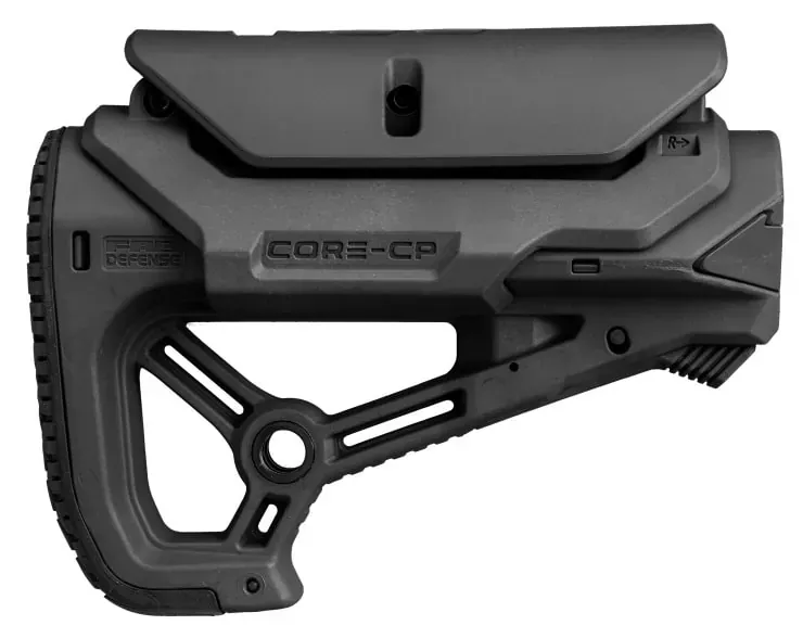 FAB Defense AR15 GL-Core S CP CQB Optimized Combat Stock – Black