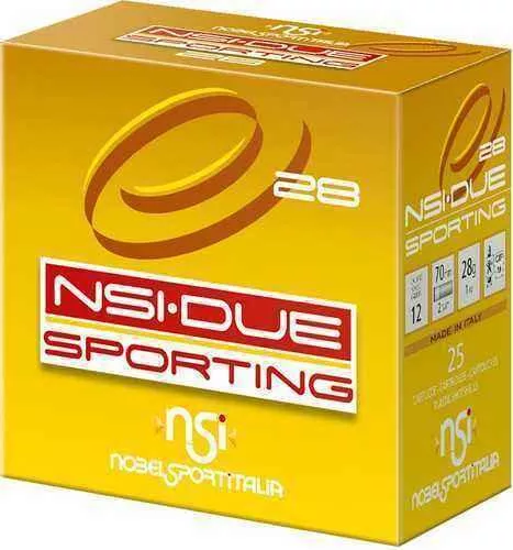 FALSEbel NSI Due Sporting Shotshells 12 Ga 2-3/4 1 Oz 1315 Fps #7 25/ct