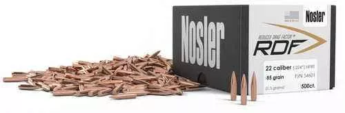 FALSEsler 54601 RDF Match 22 Caliber .224 85 Grains Hollow Point Boat Tail 500 Box