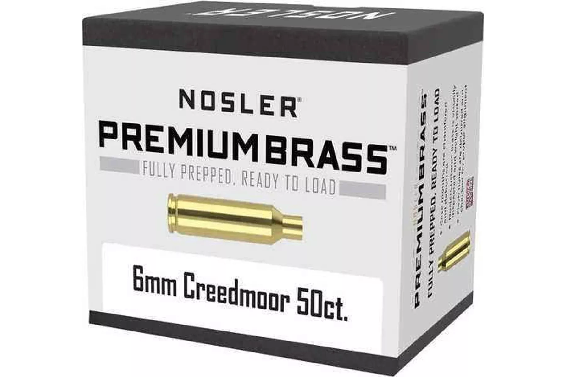 FALSEsler Custom Brass 6mm Creedmoor 50 pk. Model: 10229