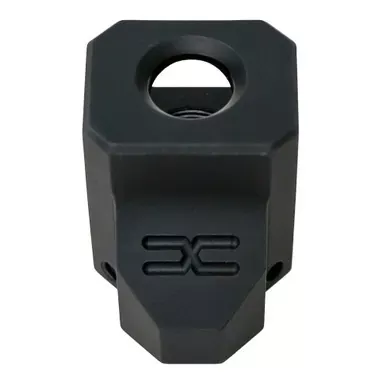 Faxon Firearms EXOS-543 | Compensator | 9MM | Fits Glock 17/19/34 Gen 4 | Anodized Finish | Black | FF-P-A-COMP-DS-G-02