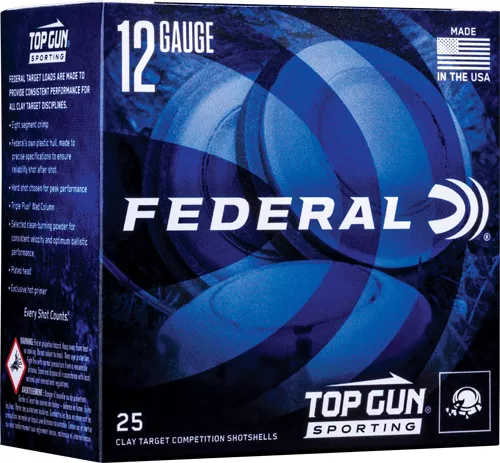 FEDERAL 12GA 2.75″ 1-1/8OZ – #8 1145FPS250RD CASE LOT