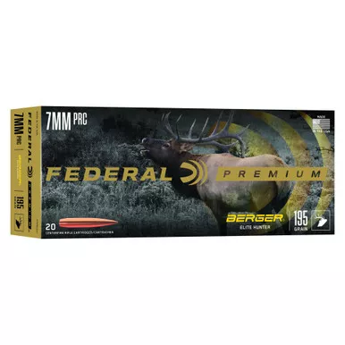 Federal Elite Hunter - 7MM PRC, 195Gr, Boat Tail Hollow Point, 20-Round Box