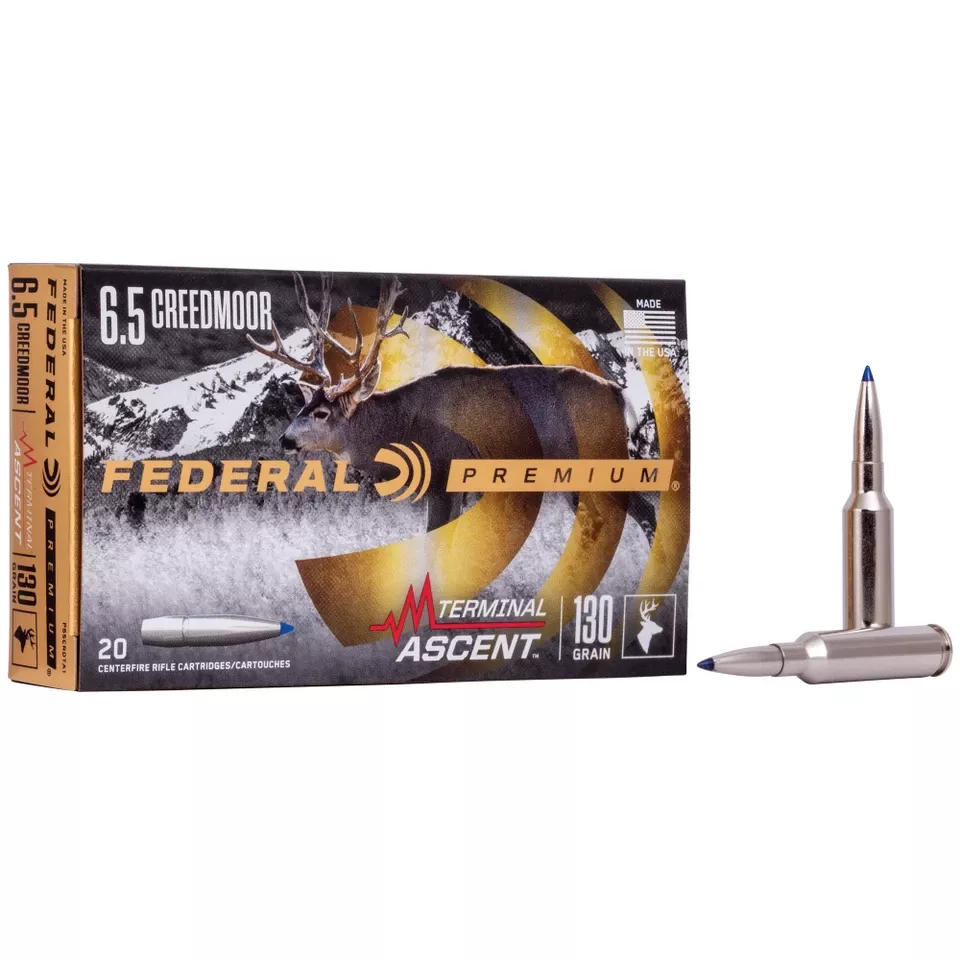 Federal Premium 6.5CM 130GR Trophy Ammunition 20/200