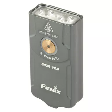 FENIX E03R V2 - Flashlight, Gray