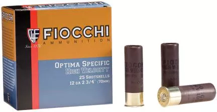 Fiocchi 12ga 3″ 1-3/4oz. #6-Shot High Velocity 25/ct