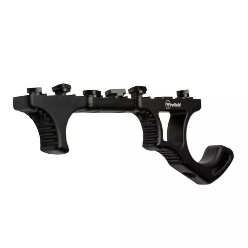 Firefield FF35006 RivalXL Foregrip Matte Black Aluminum MLOK Mounted for ARPlatform UPC: 812495025549