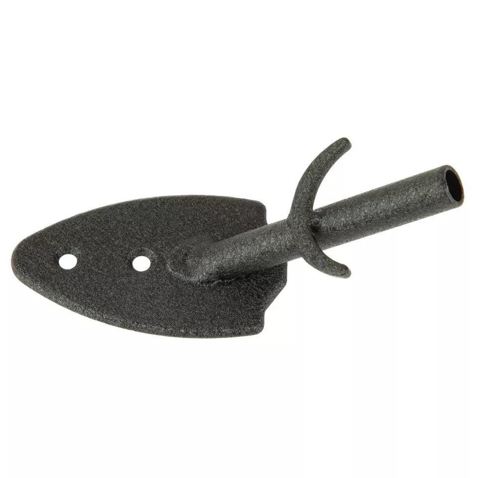 Flush Wall Mount for Skull Display - Black