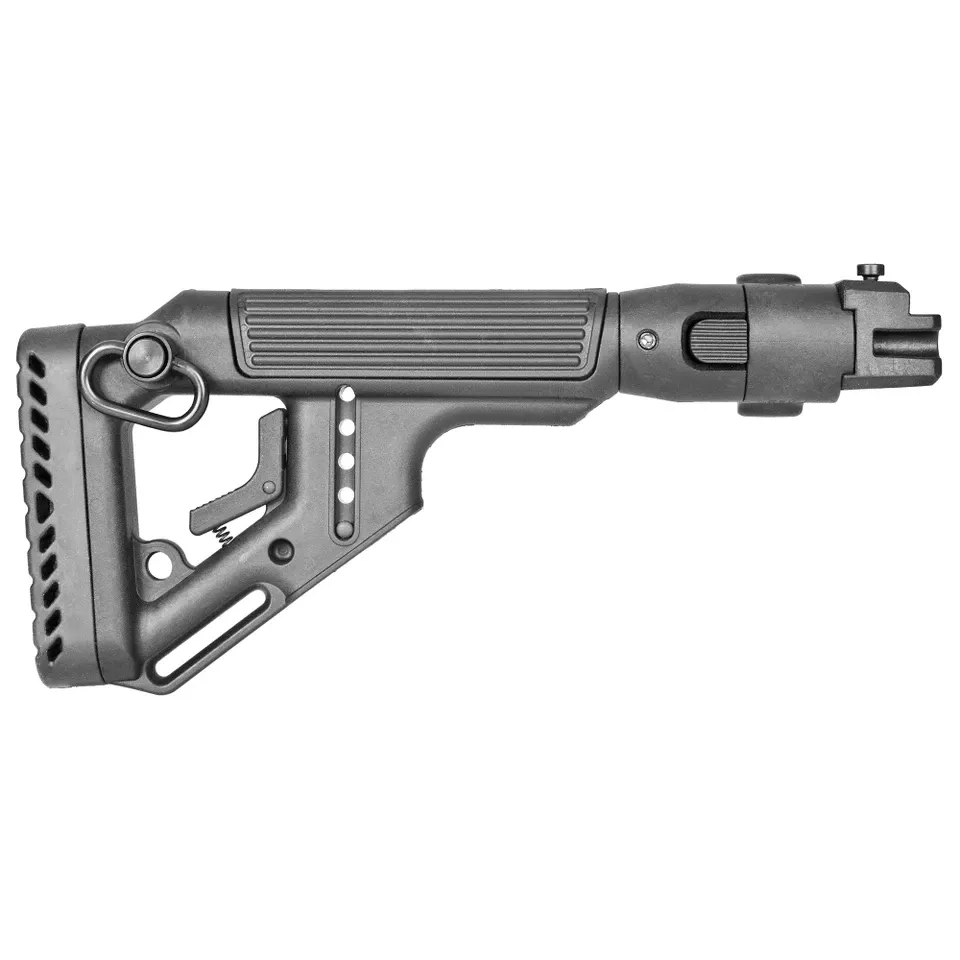 Folding Stock with Cheek Pad for AK-47/74 - Black