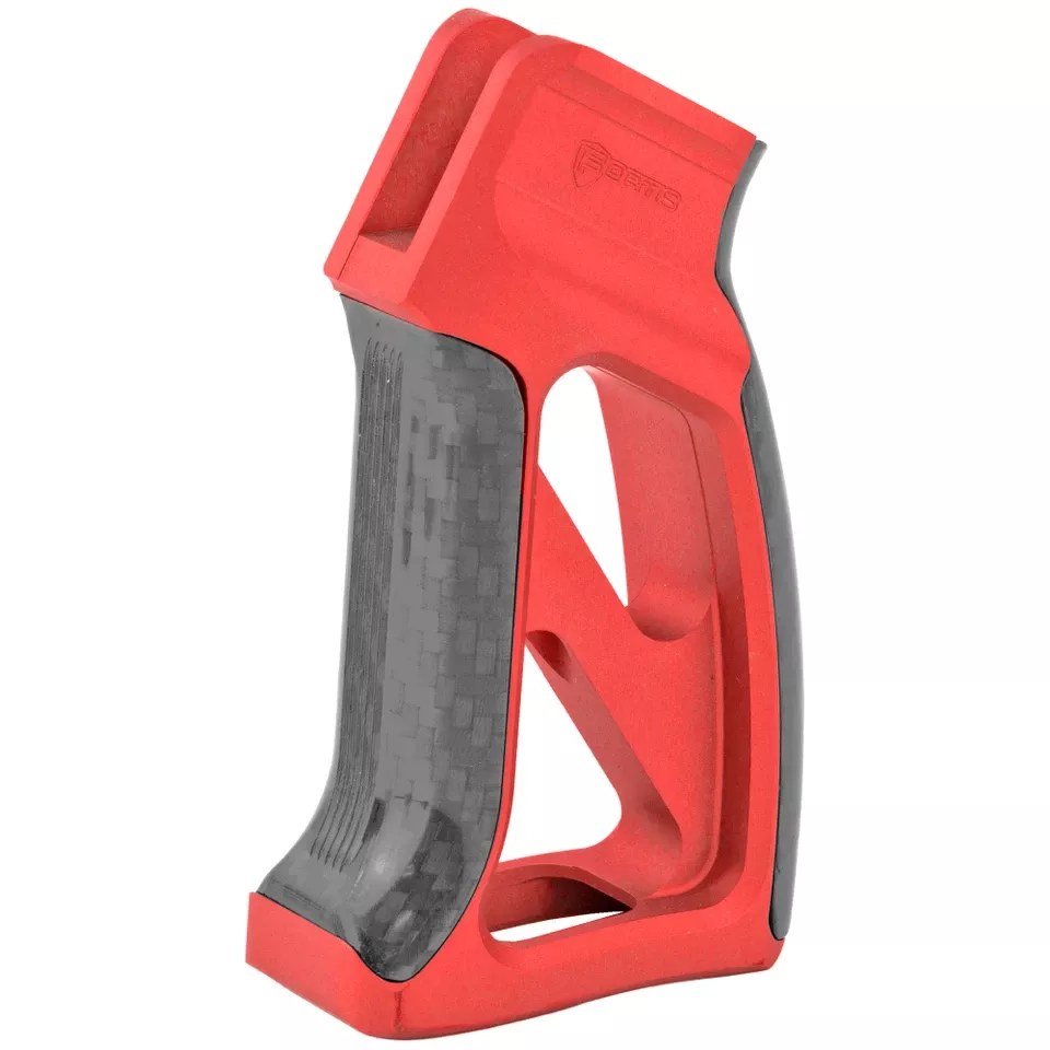 FORTIS TORQUE PISTOL GRIP CF RED - Enhanced Control and Style