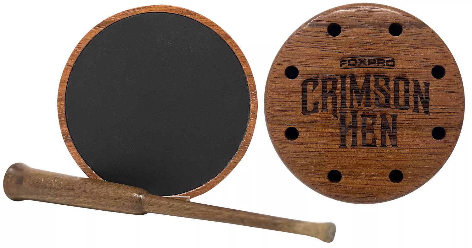 Foxpro CRIMSONALU Crimson Aluminum Friction Turkey Sounds Cherry Wood