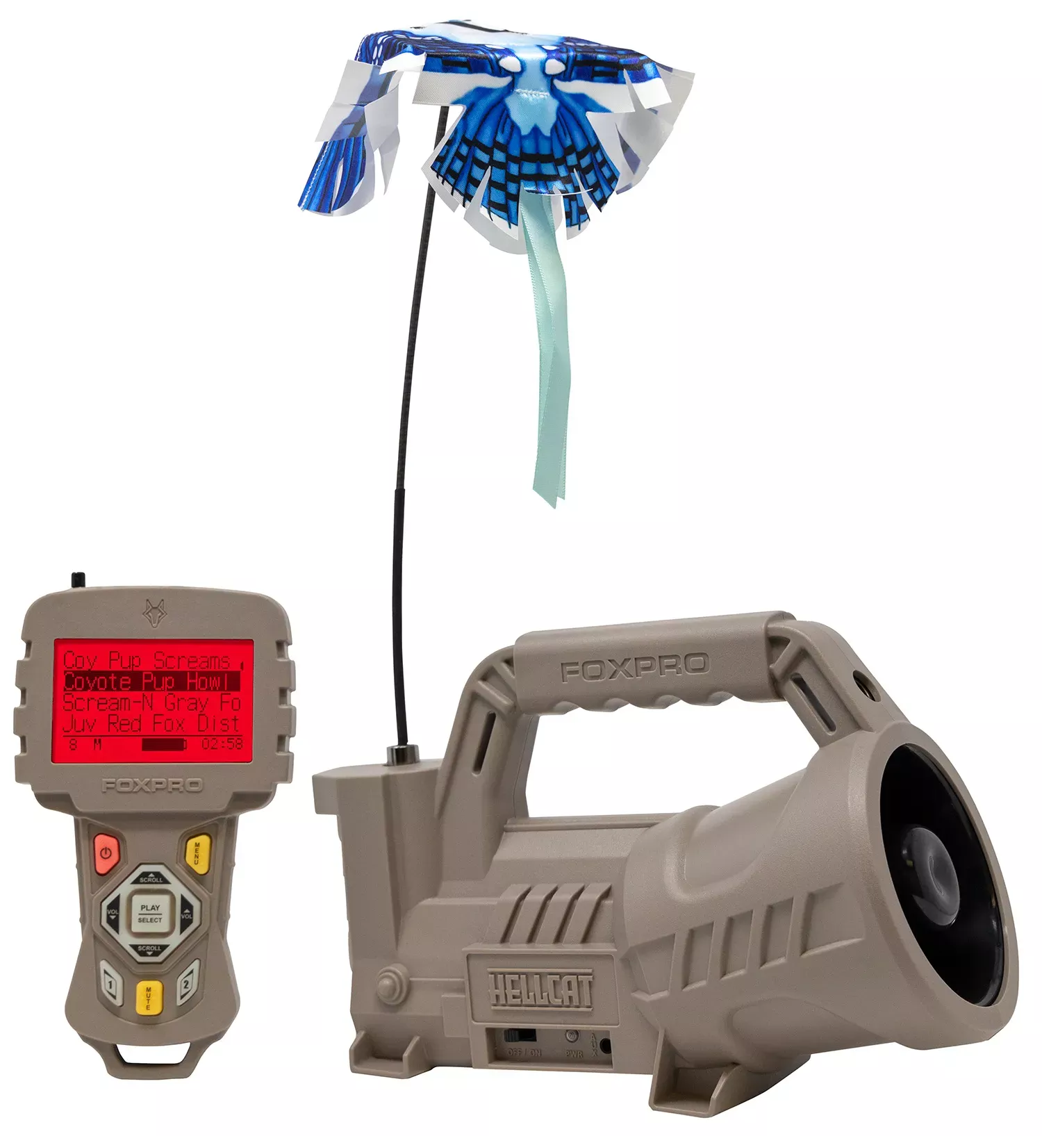 Foxpro HELLCAT Hellcat Attracts Predator Species Tan ABS Polymer