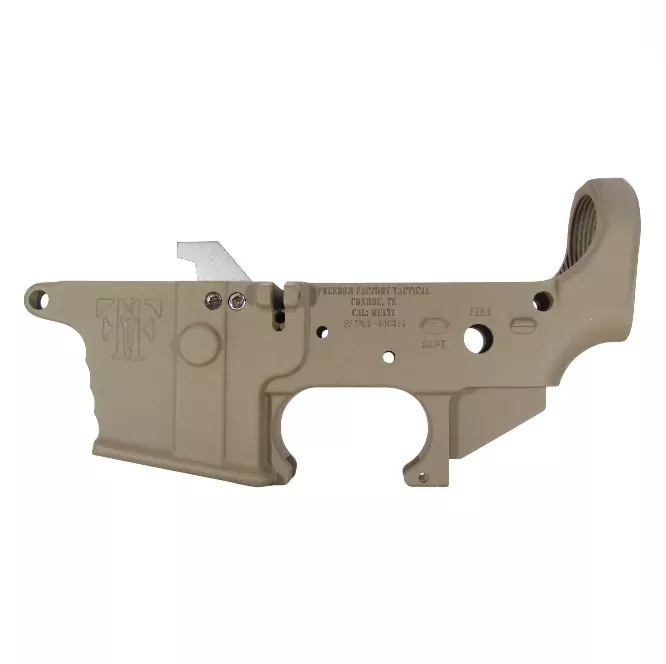 Freedom Factory AR9 Glock Stripped Lower Receiver- Anodized Flat Dark Earth