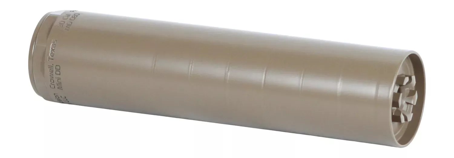 Fuqua Precision Machining MDD30TIFDE Mini DD 30 Cal 1.60" Flat Dark Earth Titanium
