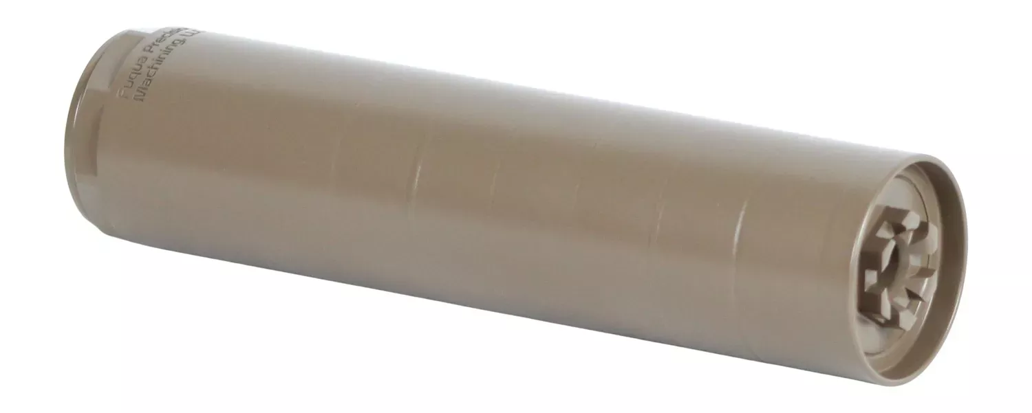Fuqua Precision Machining OM57TIFDE Ouch Mouse 5.7mm 1.23" Flat Dark Earth Titanium 1/2x28"