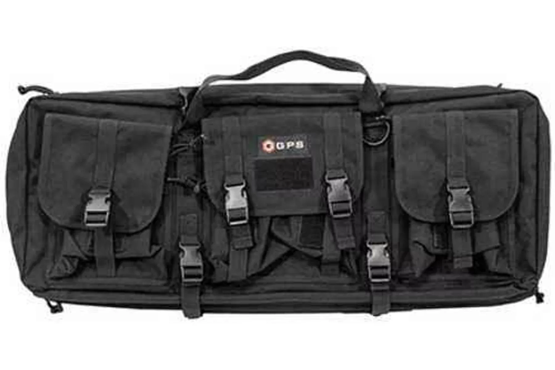 G-Outdoors Inc. Tactical Double Rifle Case Black 28" 600 Denier PolTRUEter GPS-DRC28