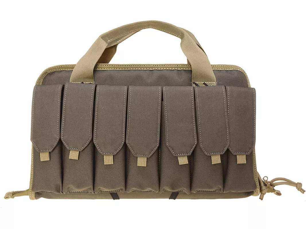 G.P.S. Memory Foam Pistol Case Green/Black
