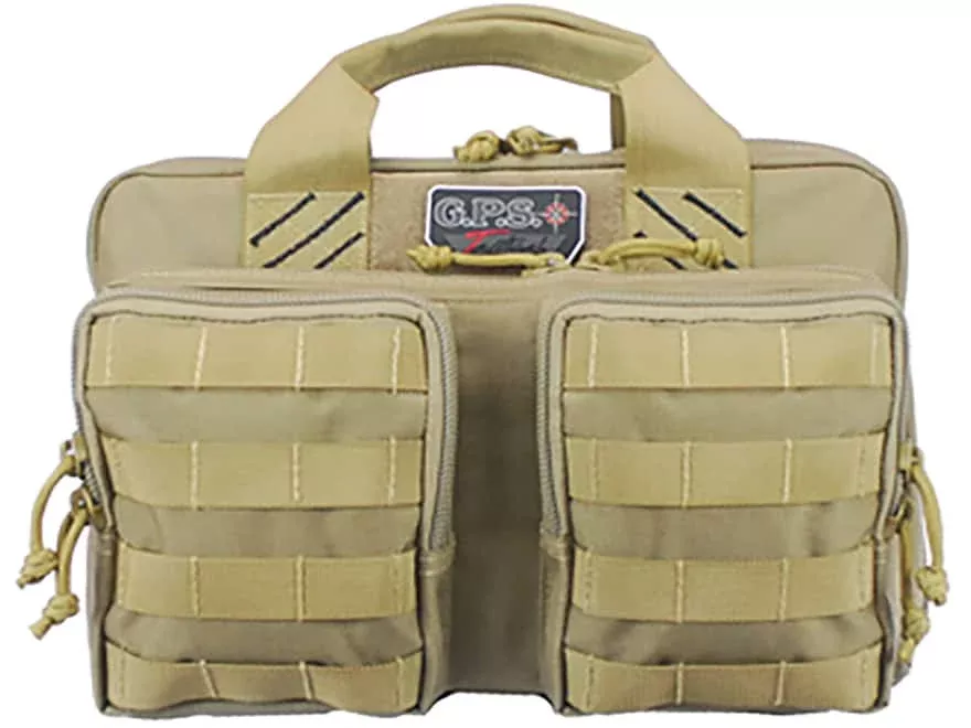 G.P.S. Tactical Quad Pistol Range Bag