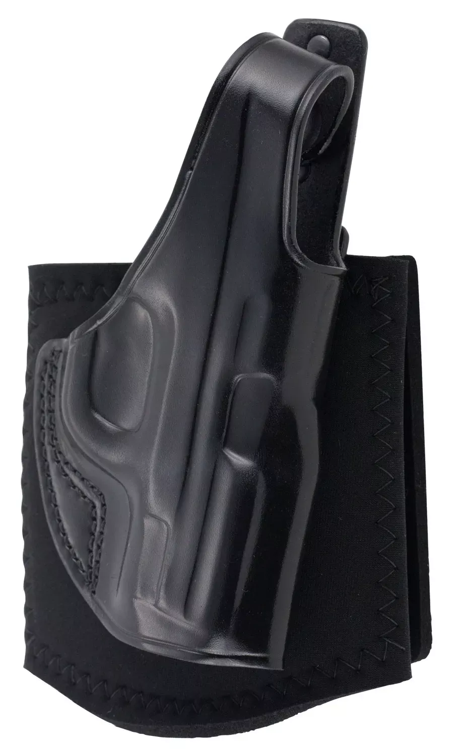 Galco AG652B Ankle Glove Size Fits Ankles up to 13″ Black Leather Hook & Loop Fits S&W M&P Shield Fits S&W M&P Shield Plus Fits S&W M&P Shield 2.0 Right Hand