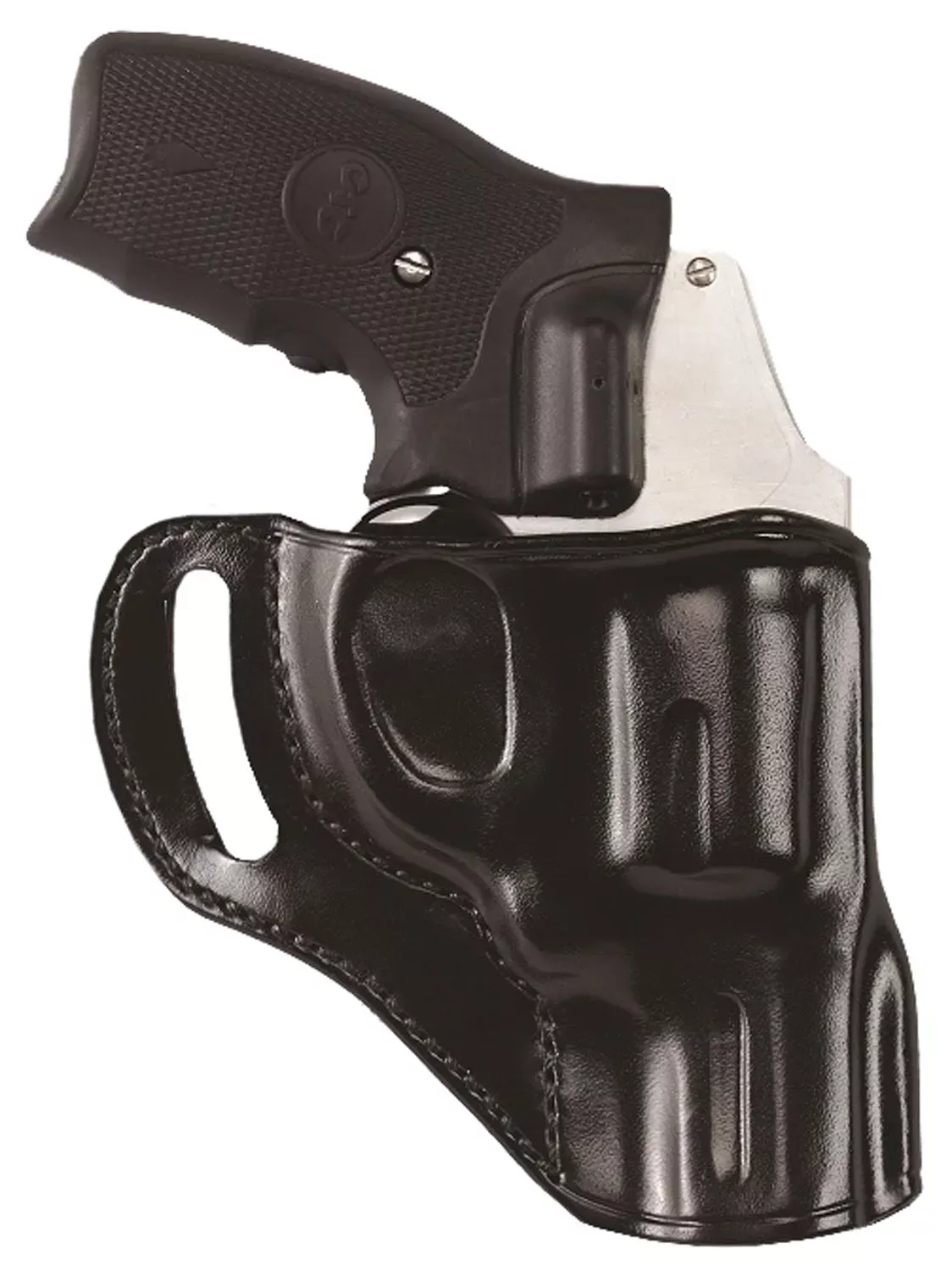 Galco HT118B Hornet OWB Black Leather Belt Slide Fits Ruger SP101 Fits Colt Cobra Right Hand