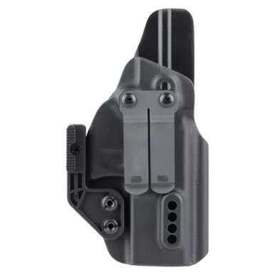 GBRS Group GBRS X Priority 1 Holster, Inside Waistband Holster, Fits Glock 17/19, Right Hand, Black GEAR-HOLS-IWB-GLK17-19-R