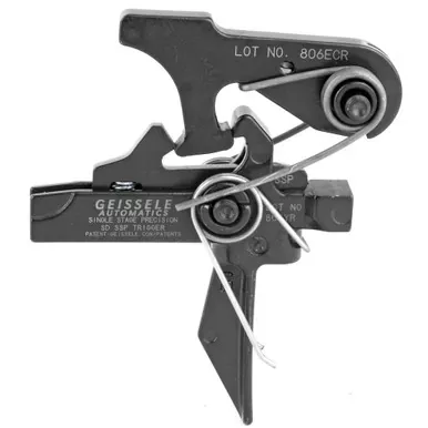 Geissele Automatics Single-Stage Precision Flat Bow | Black Finish | 05-483