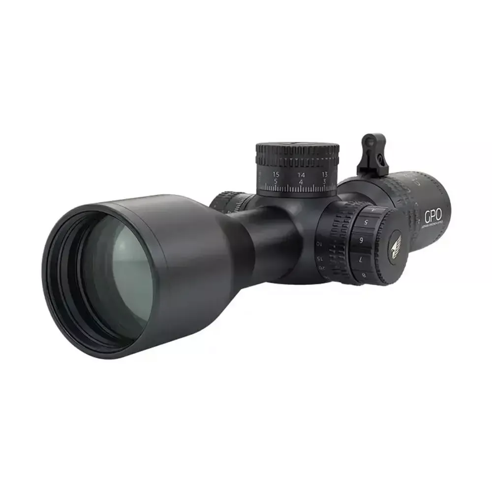 German Precision Optics Centuri Super Compact Rifle Scope 4-16X44 30mm FFP HSi-CQB Illum Black