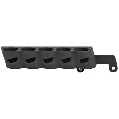 GG&G, Inc. 5 Shot Side Saddle | Fits Remington TAC-13 | Holds 12 Gauge Ammunition | Black Finish | GGG-2210