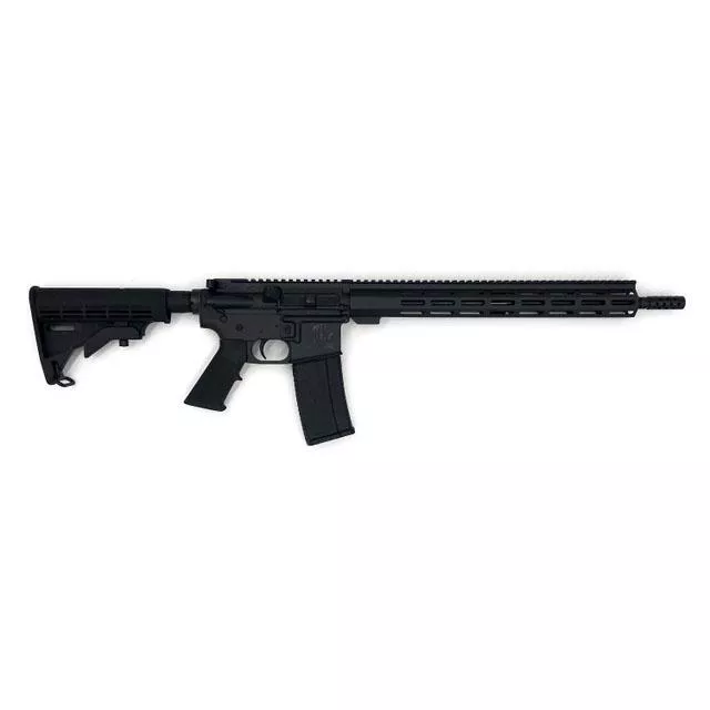 GLFA 223 Wylde Rifle .223 Wylde 30rd Magazine(1) 16″ 4150 CRMOV Nitride Threaded Barrel Black Cerakote