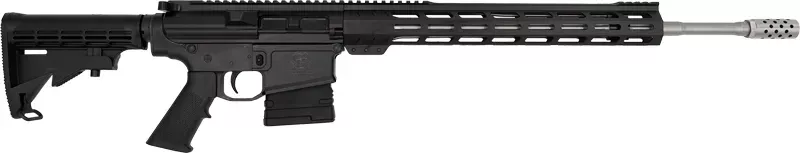Glfa AR10 Rifle 6.5CM 20″ S/s – Bbl W/5R Rifling 10-SHOT Black
