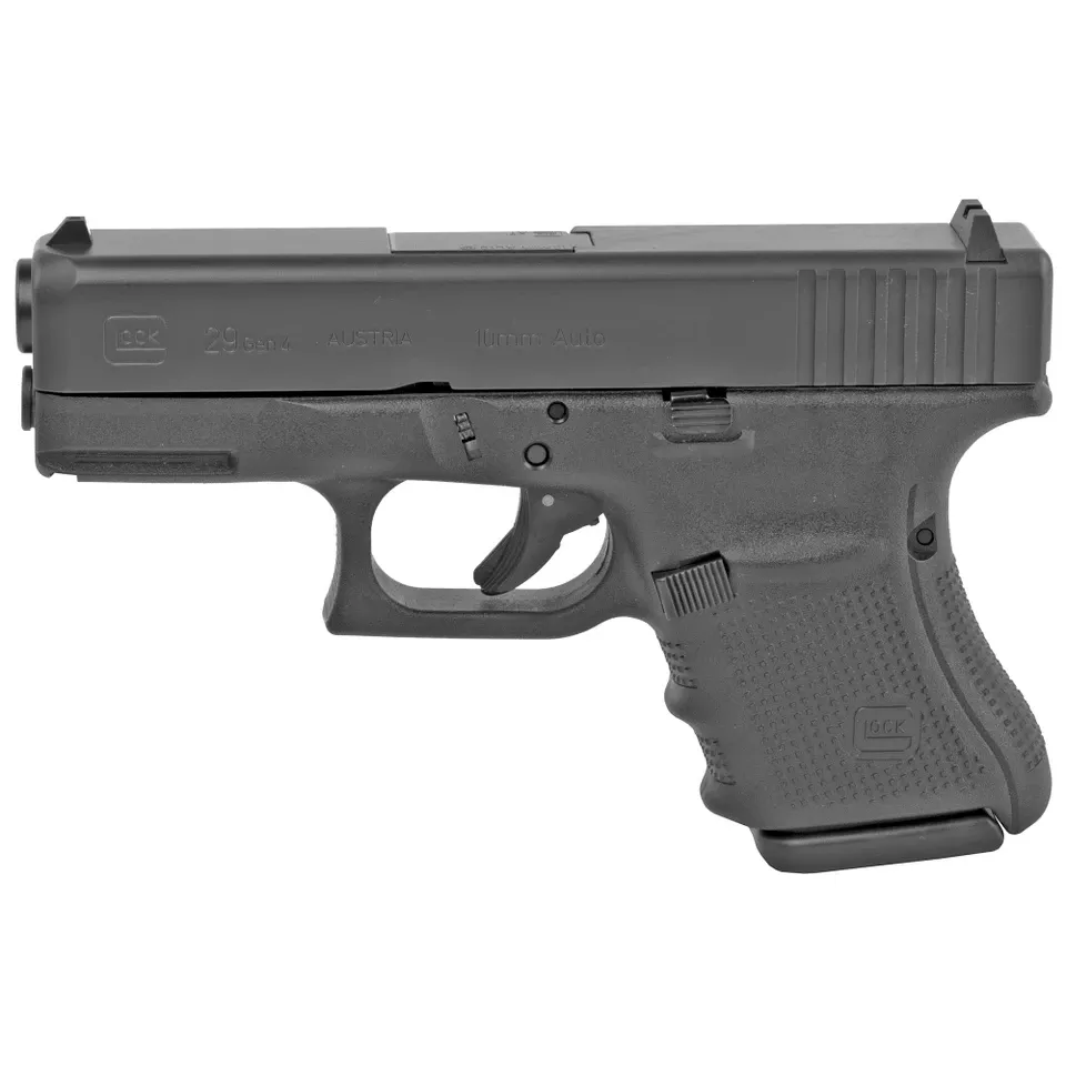 GLOCK 29 GEN4 10MM Pistol with 2 Magazines, 10-Round Capacity