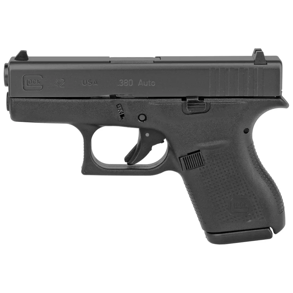 GLOCK 42 .380 ACP Black 6-Round Pistol