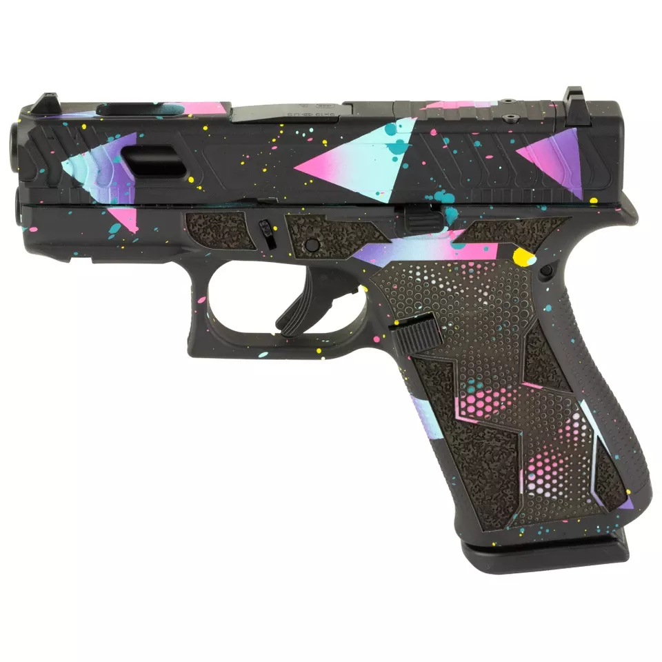 GLOCK 43X 9MM 10RD 80's Night Edition
