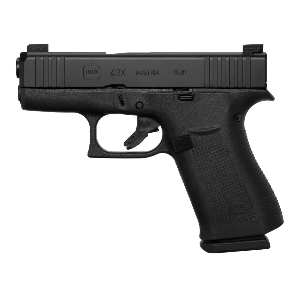 GLOCK 43X 9mm Black 10-Round MOS with 2 Magazines