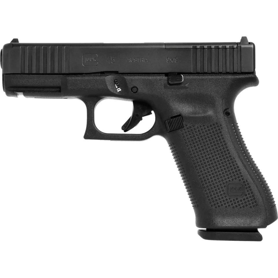 GLOCK 45 9MM Pistol with 17-Round Capacity, 2 Magazines, MOS, FS