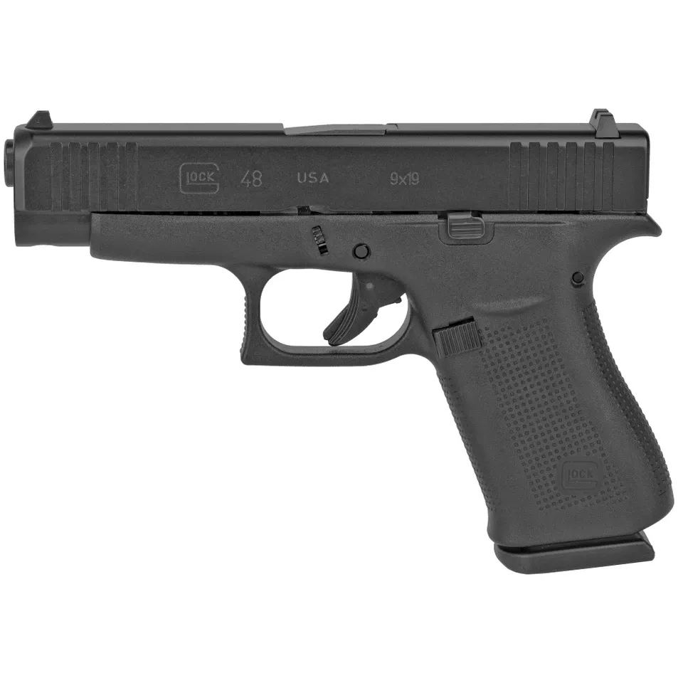 GLOCK 48 9MM Black 10-Round with 2 Magazines
