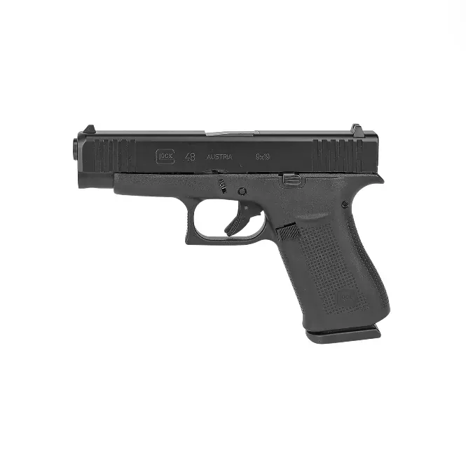 Glock 48 Gen5 9mm 4.17″ Barrel 10-Rounds w/ Front Rail – Black